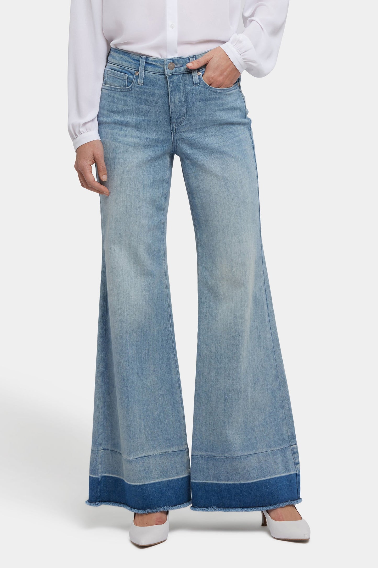 Mia Palazzo Jeans - Light Paradise