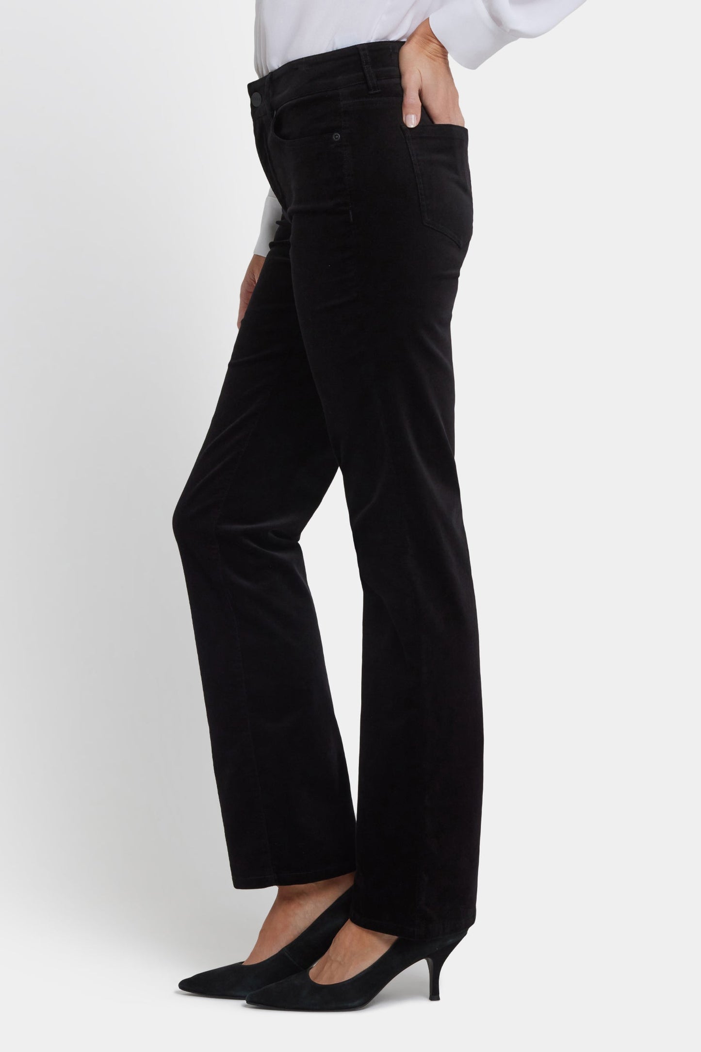 Marilyn Straight Pants - Black