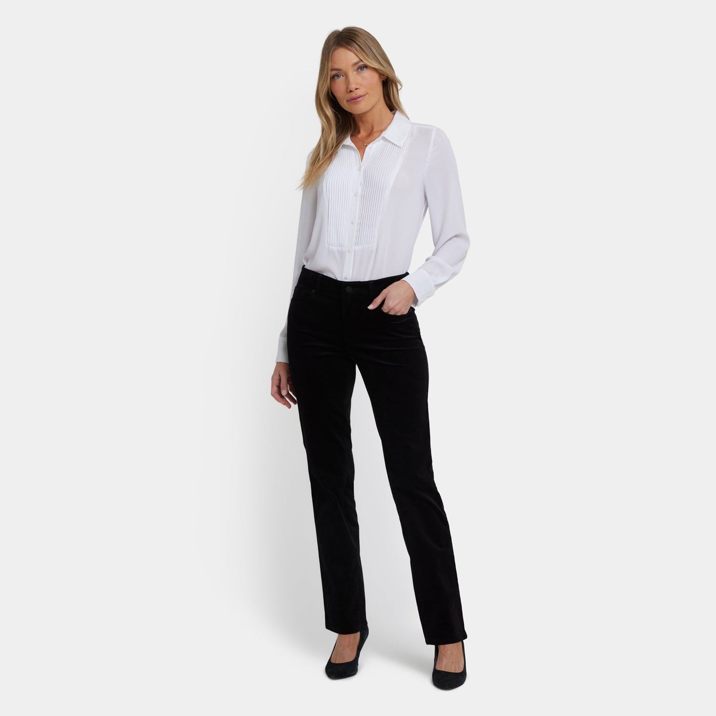 Marilyn Straight Pants - Black