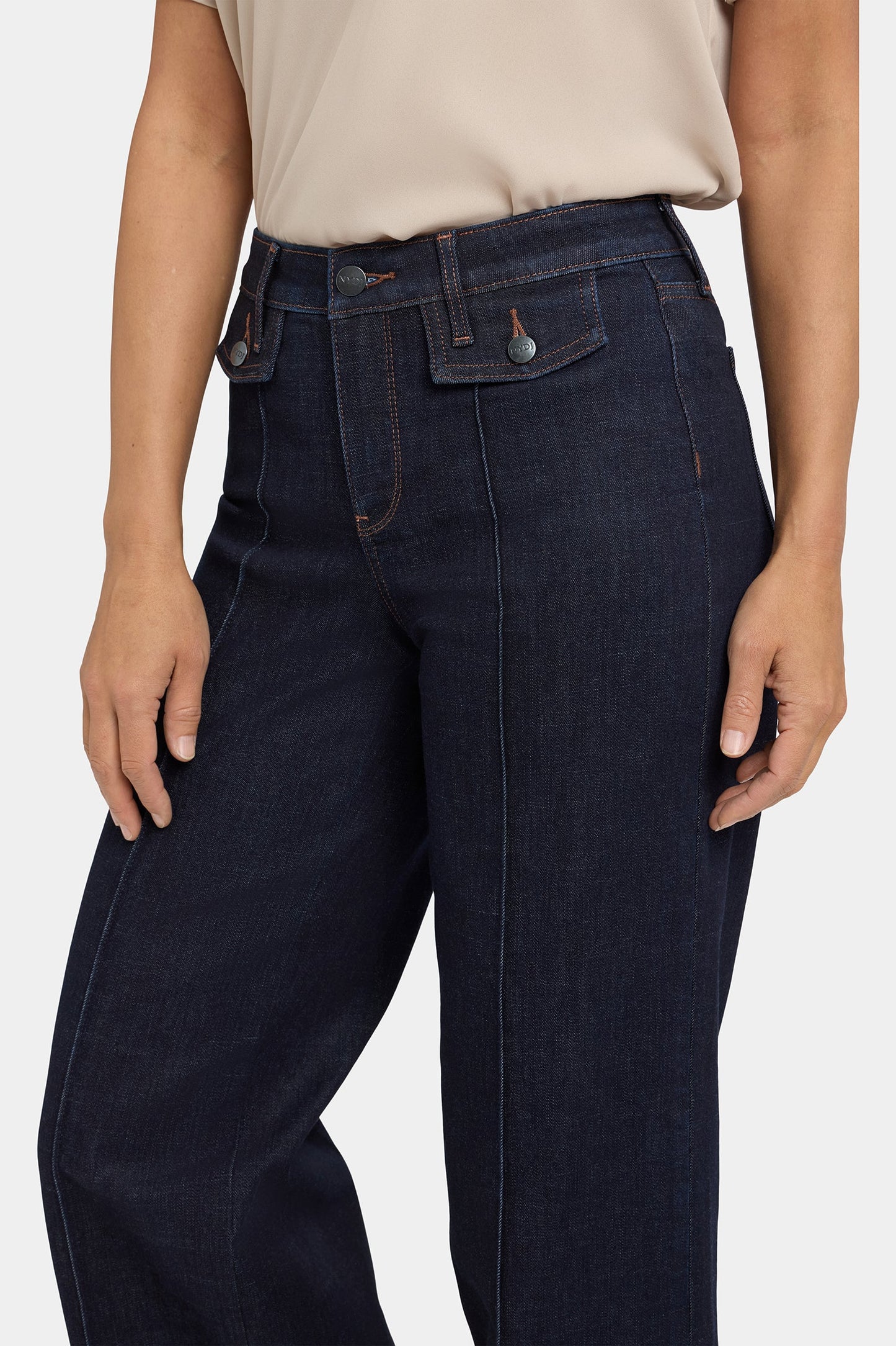 Teresa Wide Leg Jeans In Petite - Magical