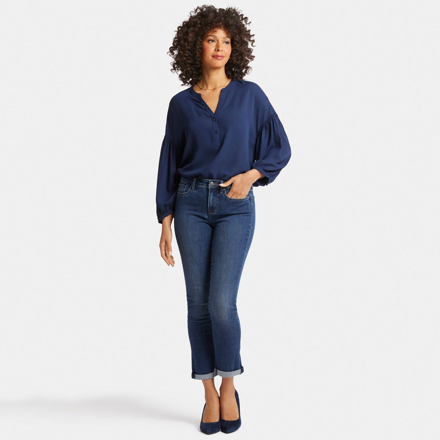 Sheri Slim Ankle Jeans In Petite - Wellspring