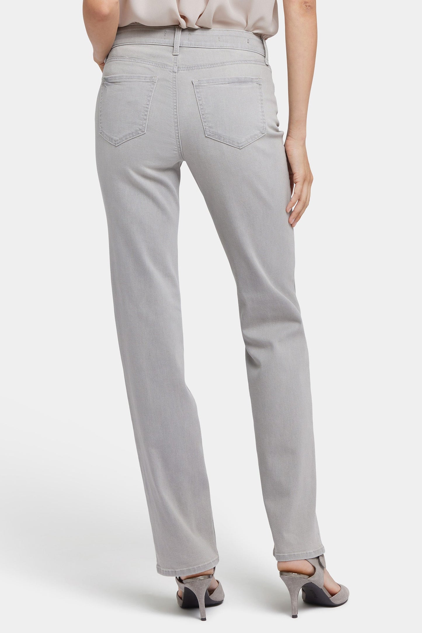 Marilyn Straight Jeans In Petite - Grenada Mist