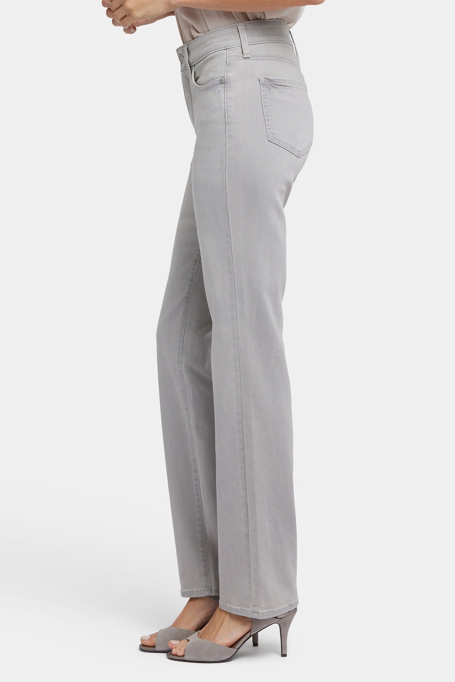 Marilyn Straight Jeans In Petite - Grenada Mist