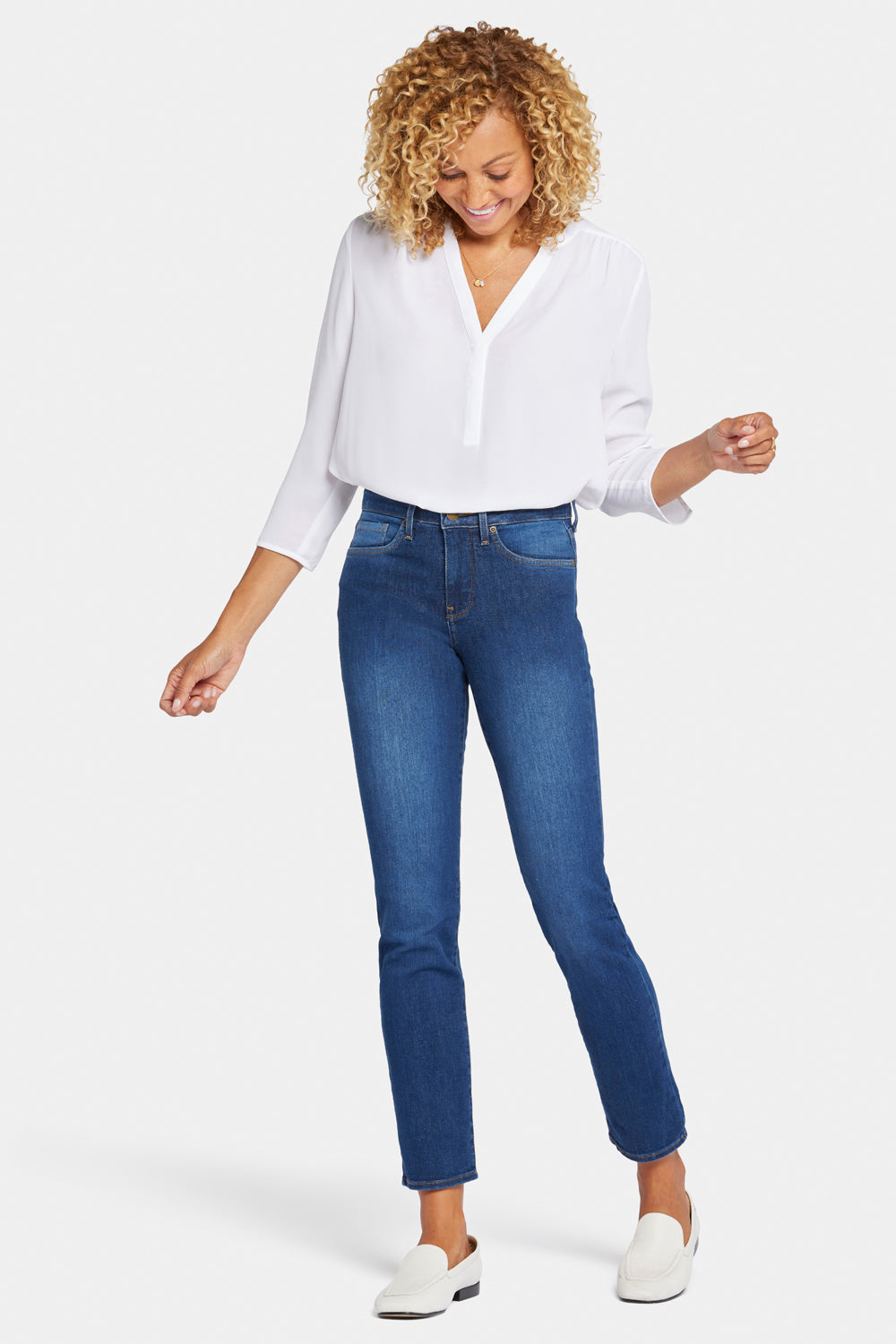 Sheri Slim Jeans In Petite - Cooper