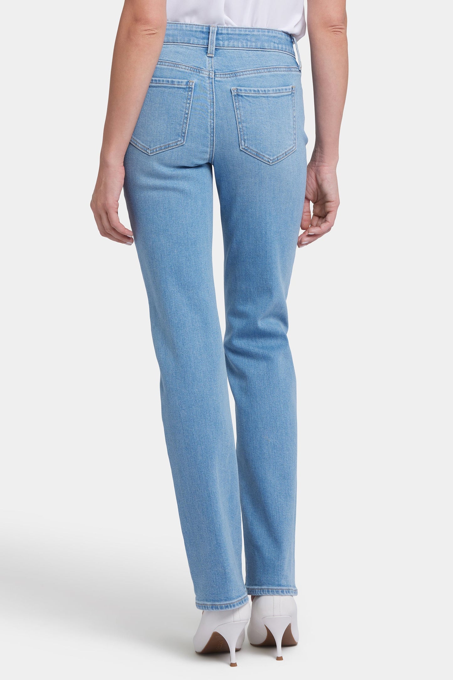 Marilyn Straight Jeans In Petite - Salamanca Sun