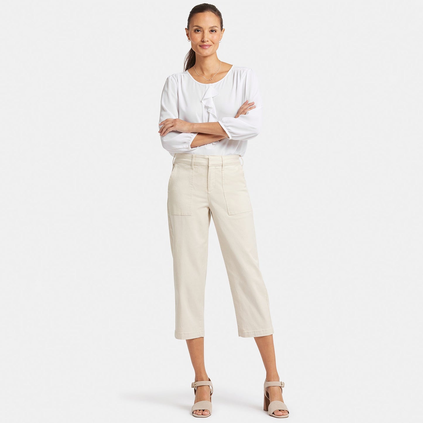 Utility Pants In Petite - White Creek