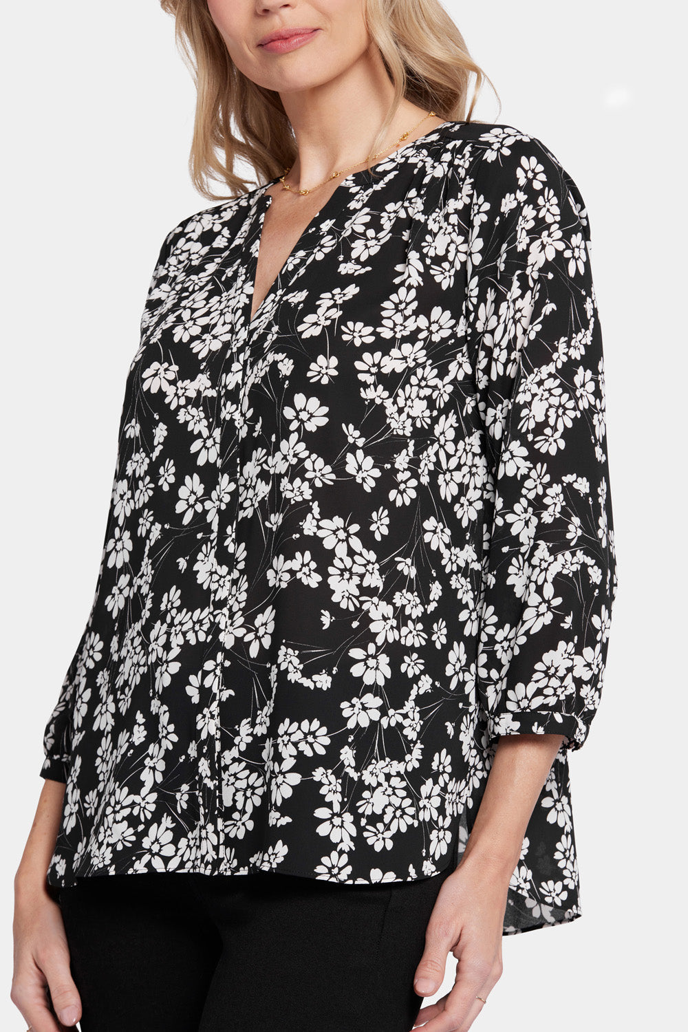 Pintuck Blouse - Stefania