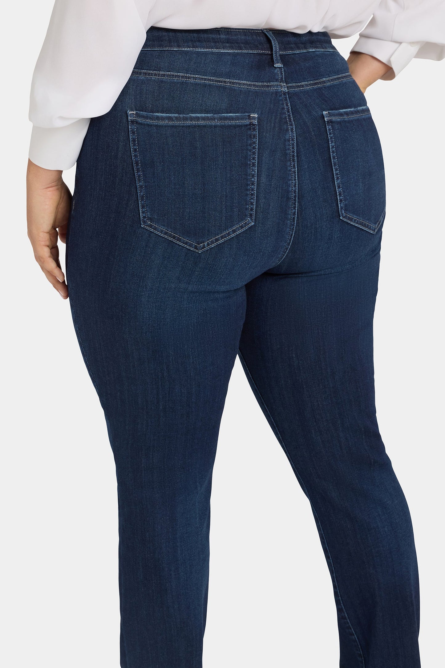 Billie Mini Bootcut Jeans In Plus Size - Ink Skyline