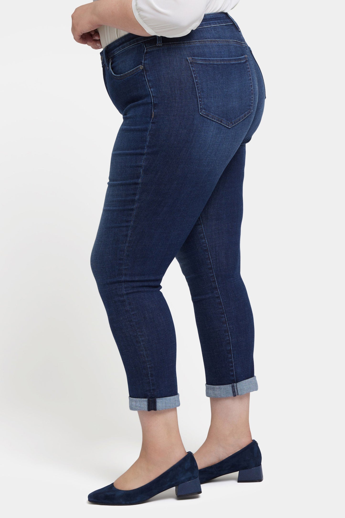 Sheri Slim Ankle Jeans In Plus Size - Wellspring