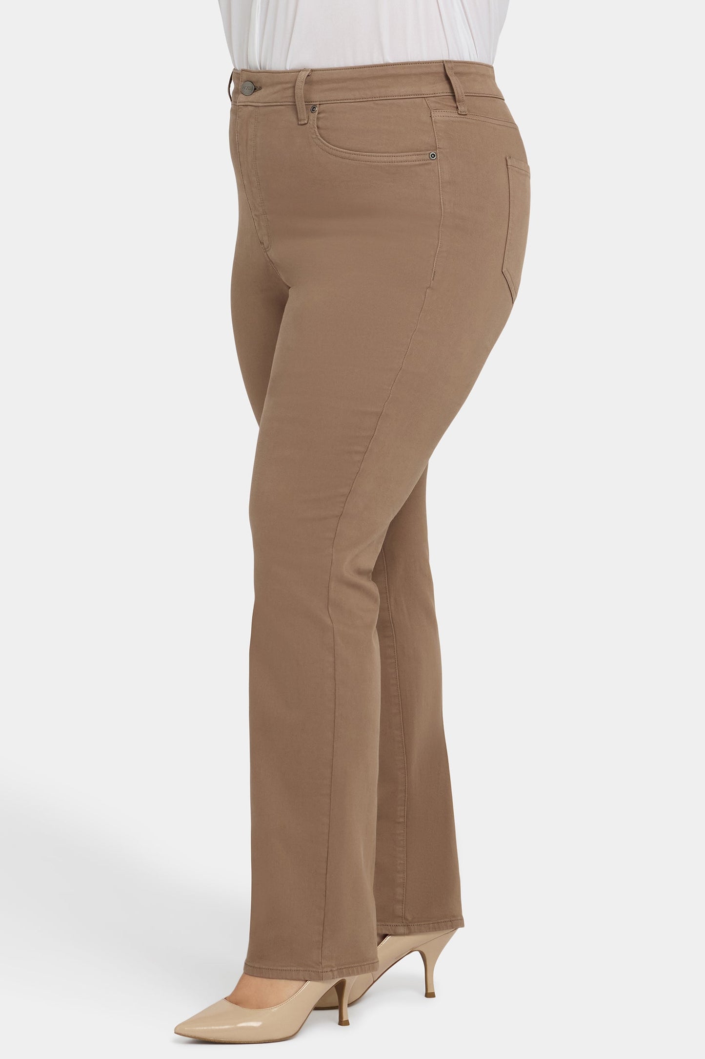 Marilyn Straight Jeans In Plus Size - Elmwood