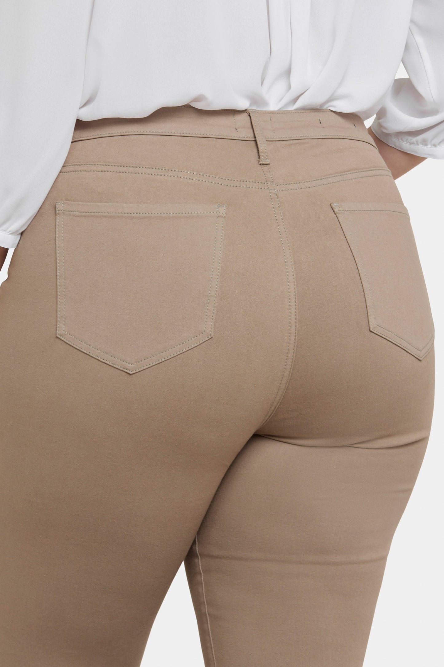 Sheri Slim Ankle Jeans In Plus Size - Saddlewood