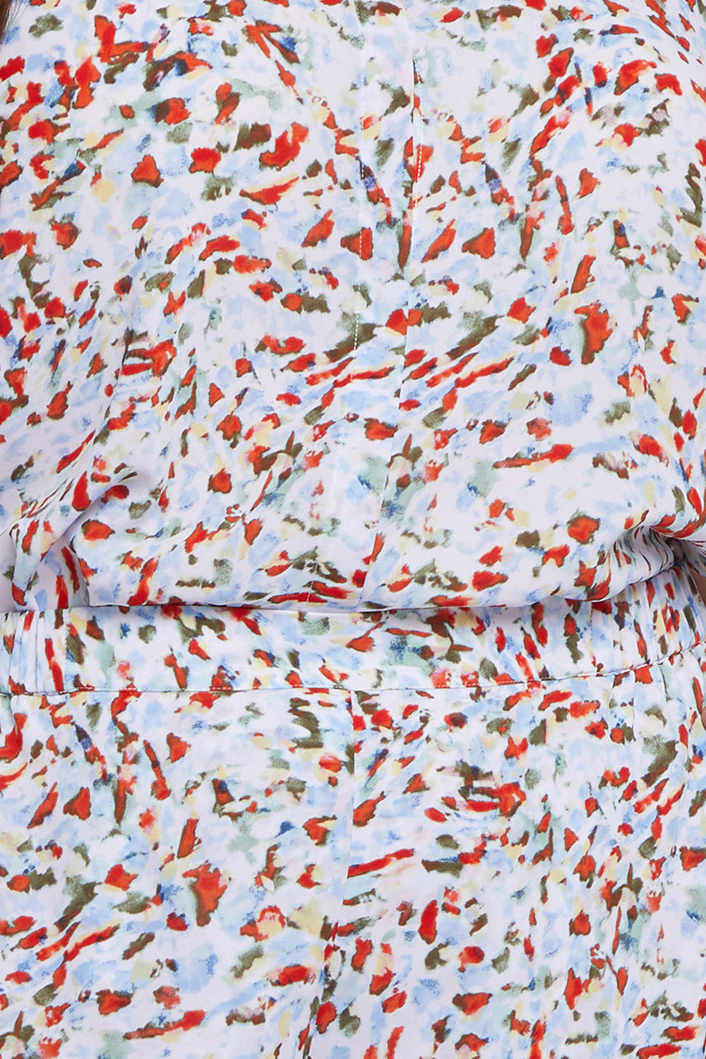 Mandarin Blouse And Short Set In Plus Size - Artesia