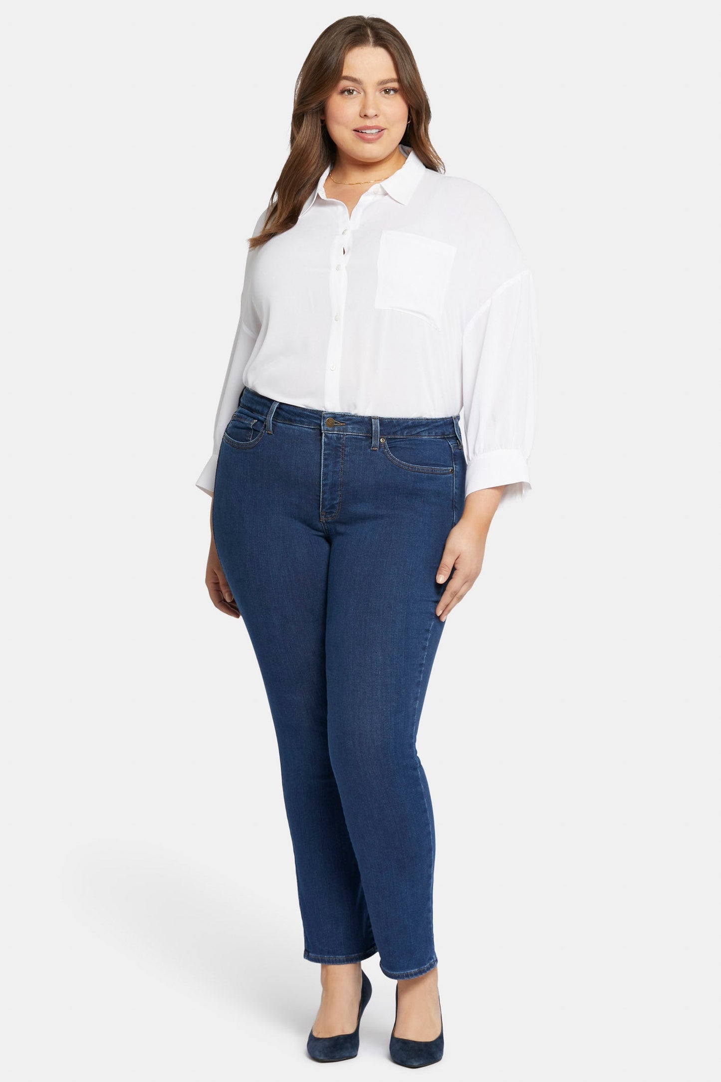 Sheri Slim Jeans In Plus Size - Quinn