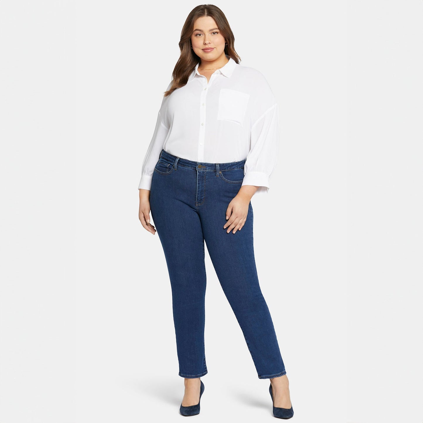 Sheri Slim Jeans In Plus Size - Quinn