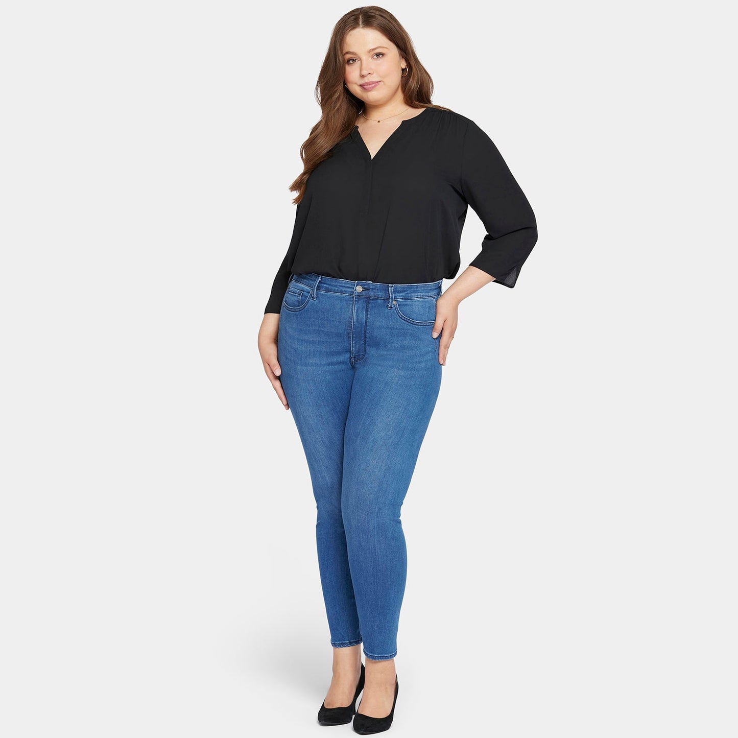 Le Silhouette Ami Skinny Jeans In Plus Size - Amour