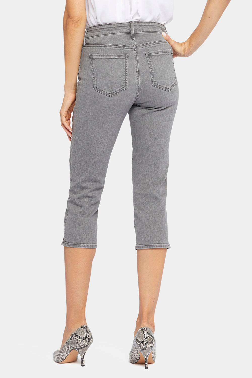 Slim Straight Crop Jeans - Palmas