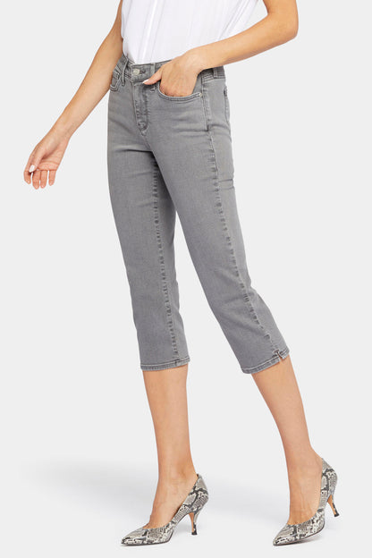 Slim Straight Crop Jeans - Palmas