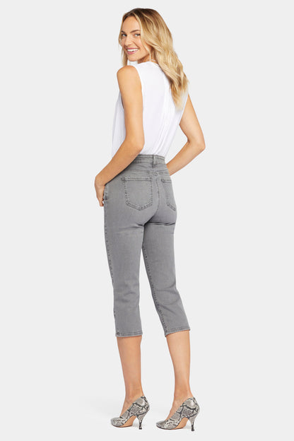 Slim Straight Crop Jeans - Palmas