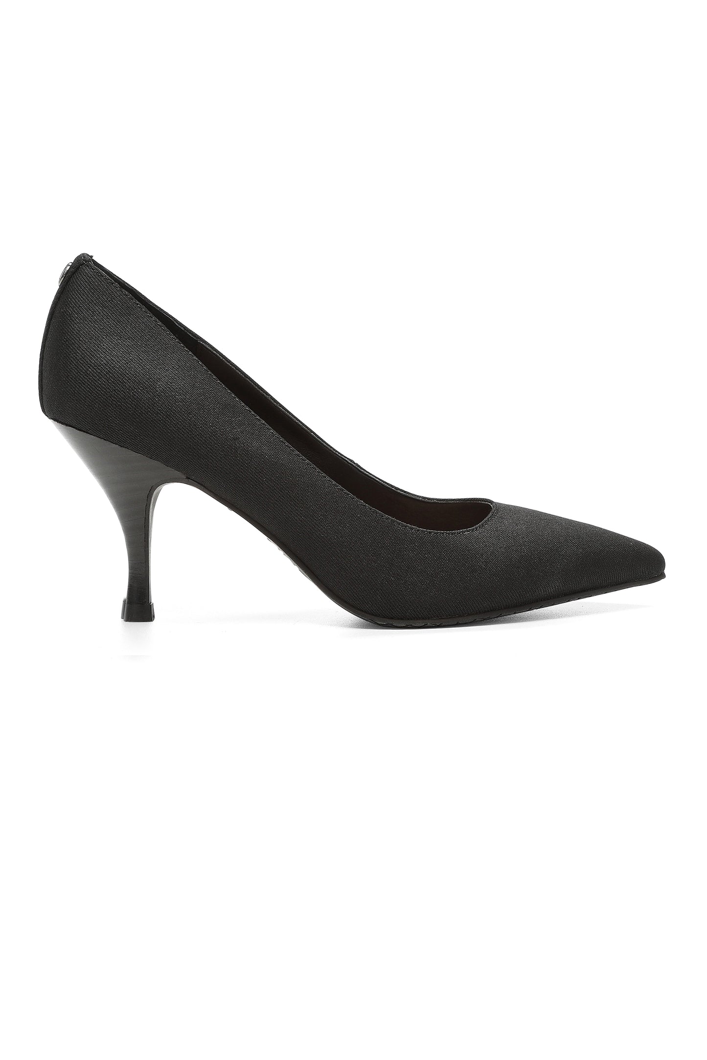 Evie Denim Pumps - Black