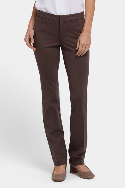 Slim Trouser Pants - Coffee Bean