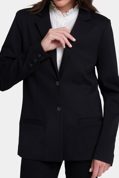 Classic Blazer Jacket  - Black