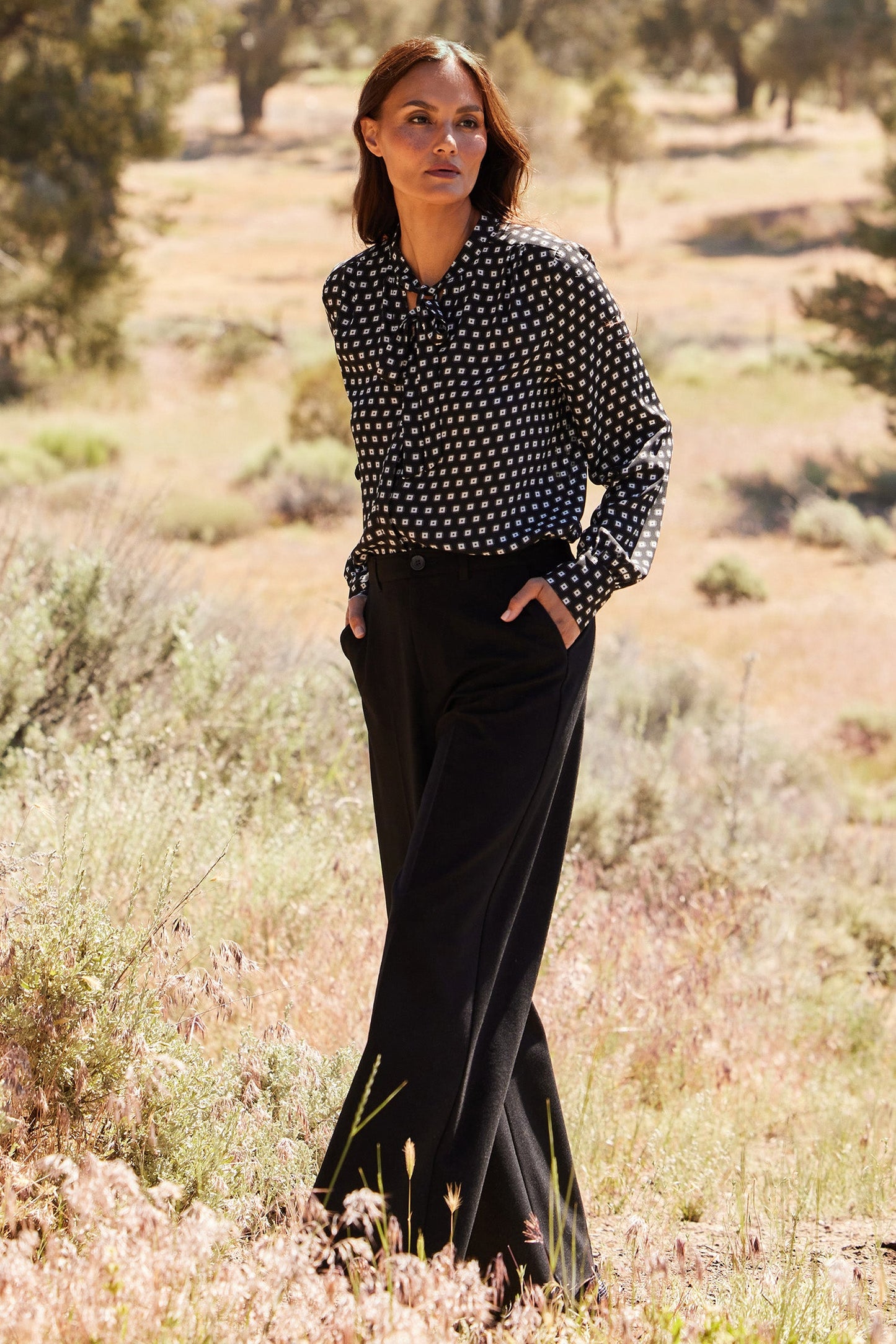 Whitney Trouser Pants - Black