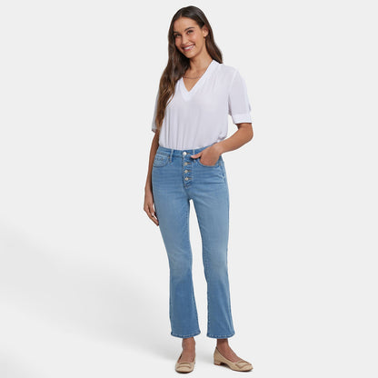 Billie Mini Bootcut Ankle Jeans - Salamanca Sun