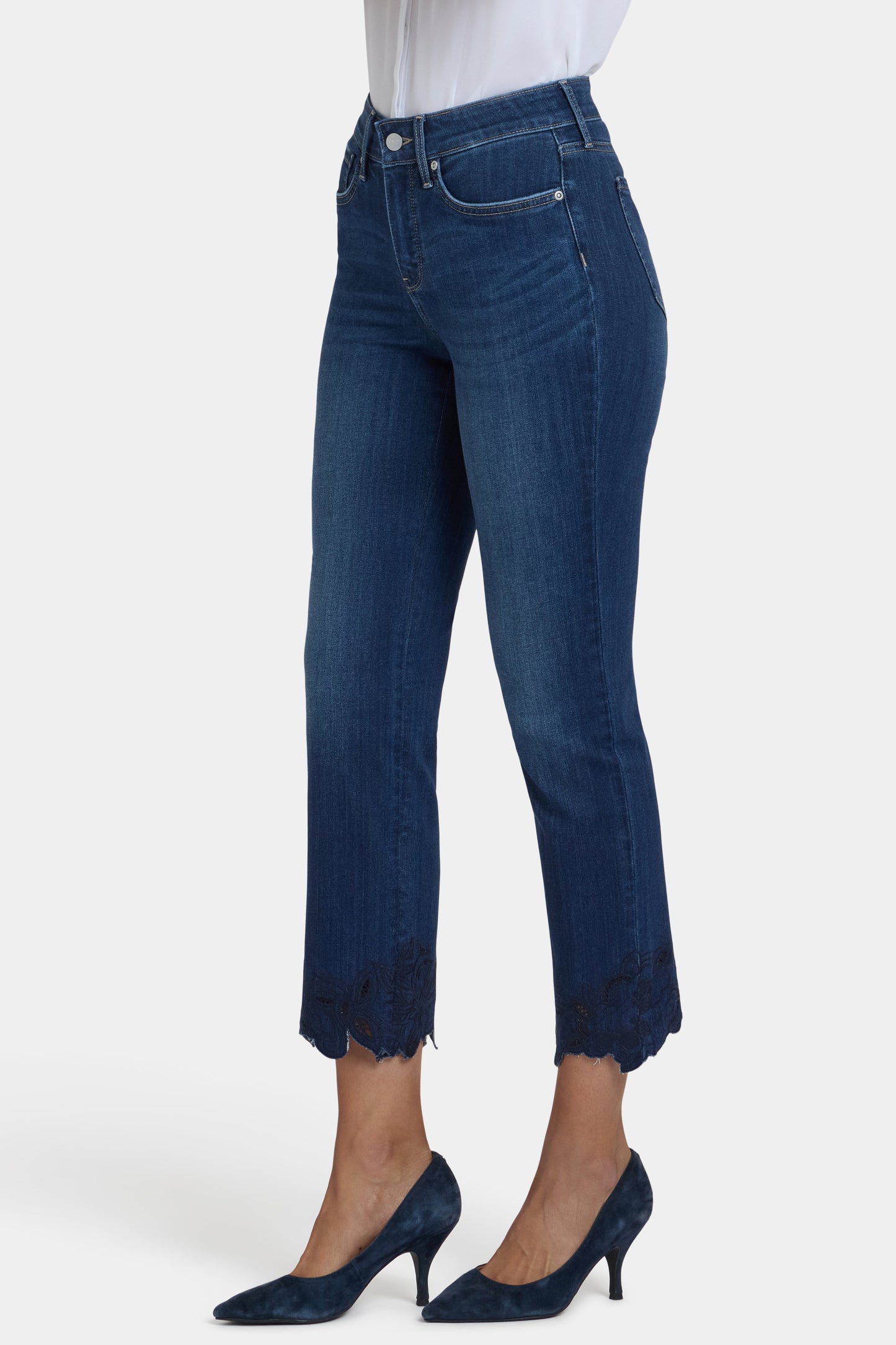 Marilyn Straight Ankle Jeans - Wonderland