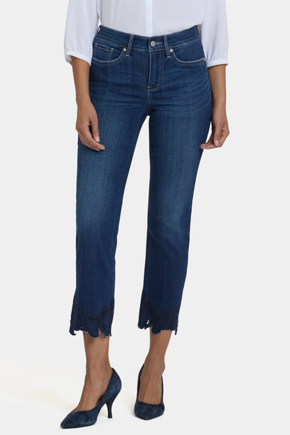Marilyn Straight Ankle Jeans - Wonderland