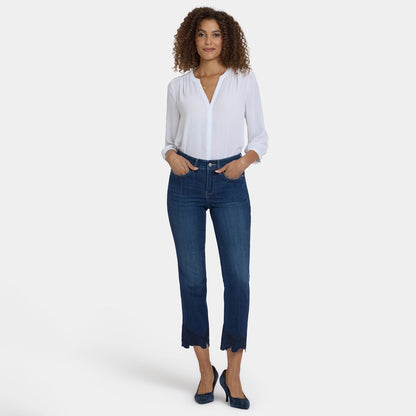 Marilyn Straight Ankle Jeans - Wonderland