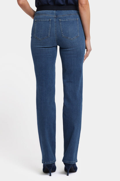 No Gapper™ Marilyn Straight Jeans - Valencia Surf