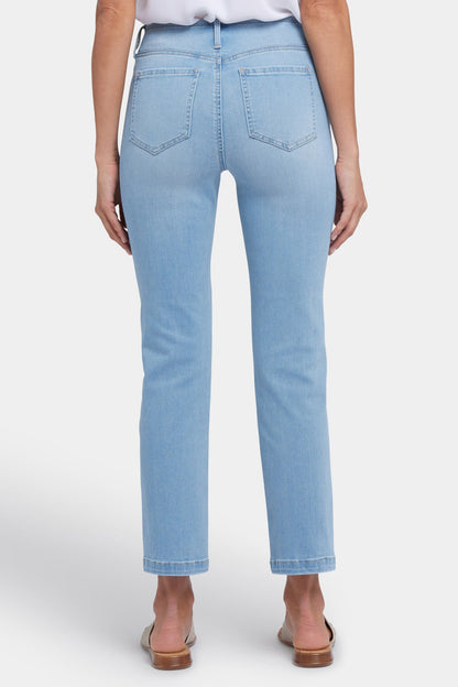 Sheri Slim Ankle Jeans - Canary Beach