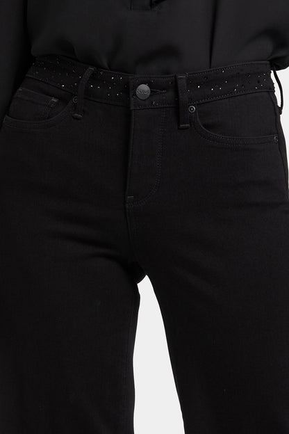 Teresa Wide Leg Jeans - Black Rinse