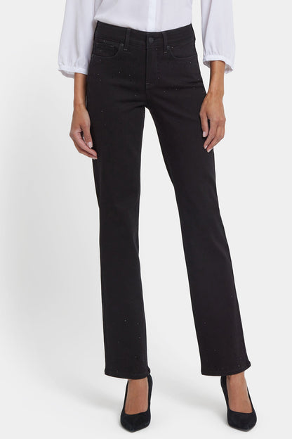 Marilyn Straight Jeans - Black Rinse