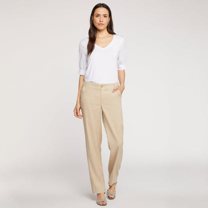 Marilyn Straight Pants - Feather