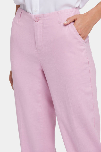 Marilyn Straight Pants - Pink Nectar