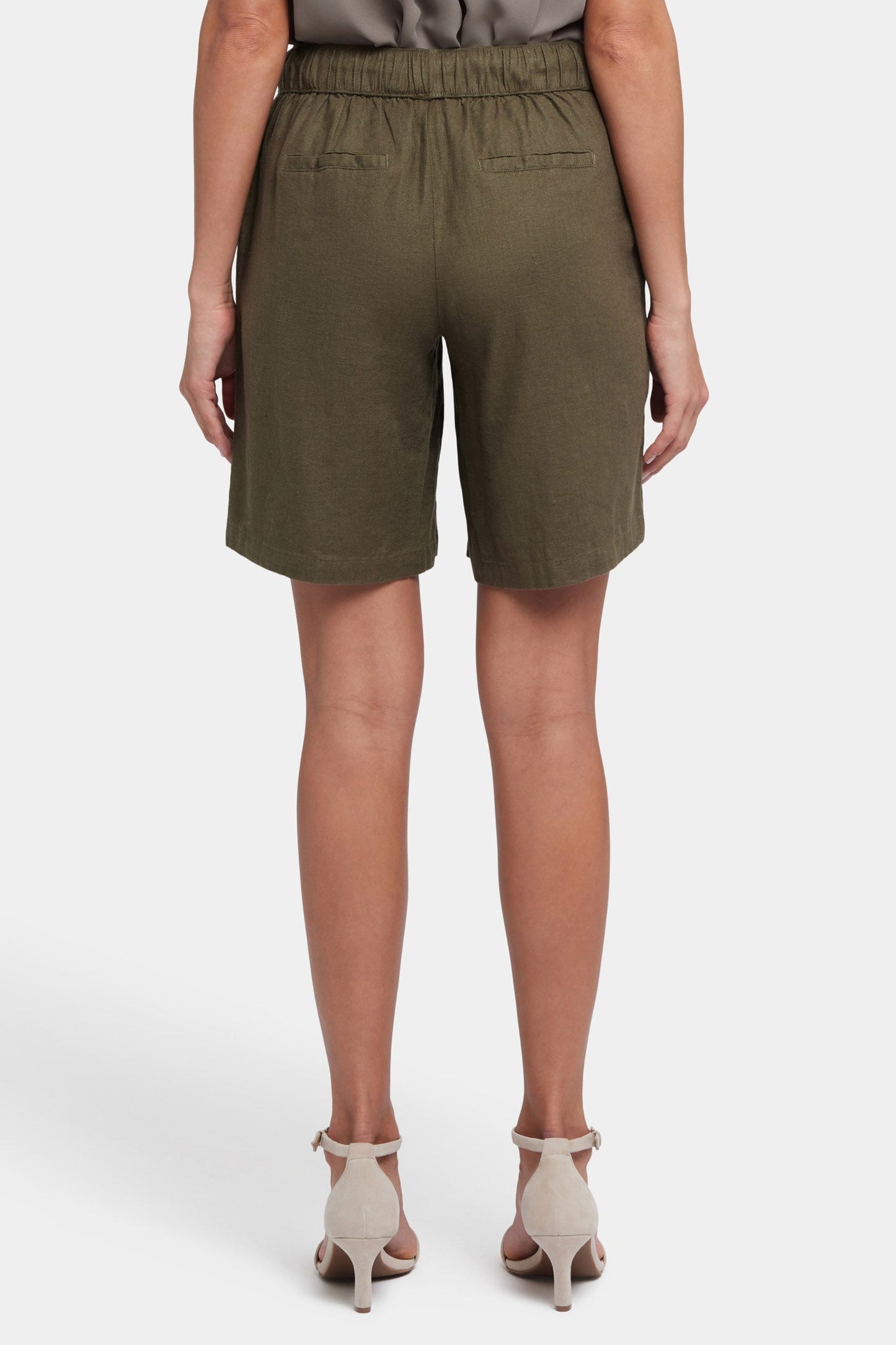 Breezy Bermuda Shorts - Bay Leaf