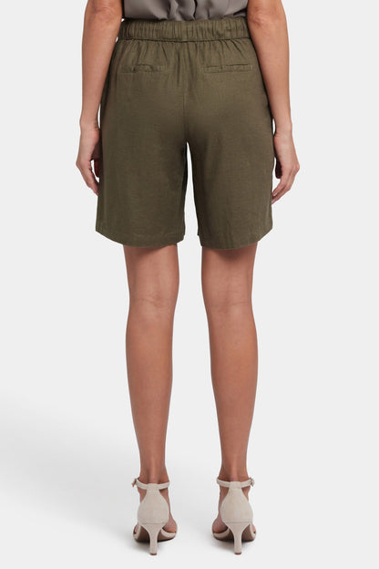 Breezy Bermuda Shorts - Bay Leaf