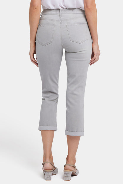 Chloe Skinny Capri Jeans - Grenada Mist