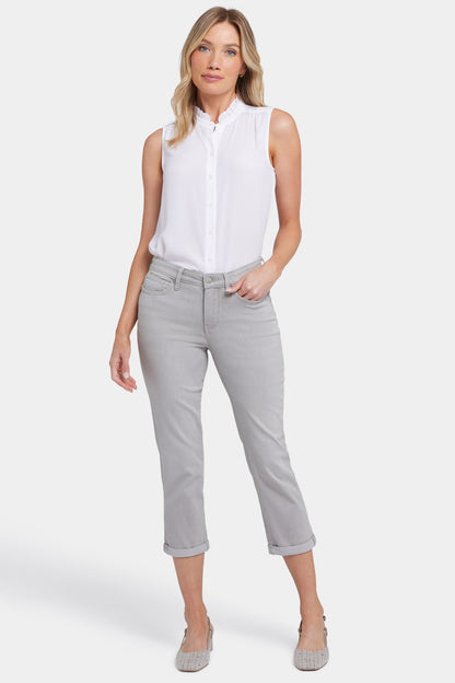 Chloe Skinny Capri Jeans - Grenada Mist