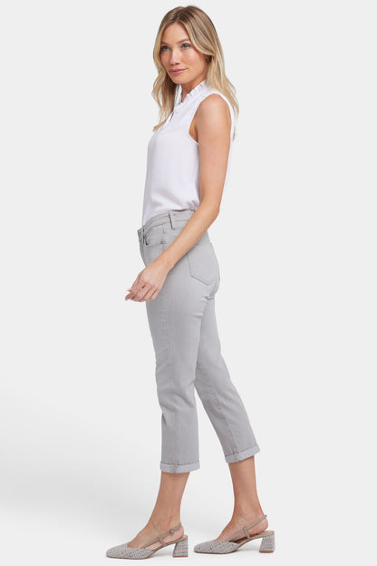 Chloe Skinny Capri Jeans - Grenada Mist