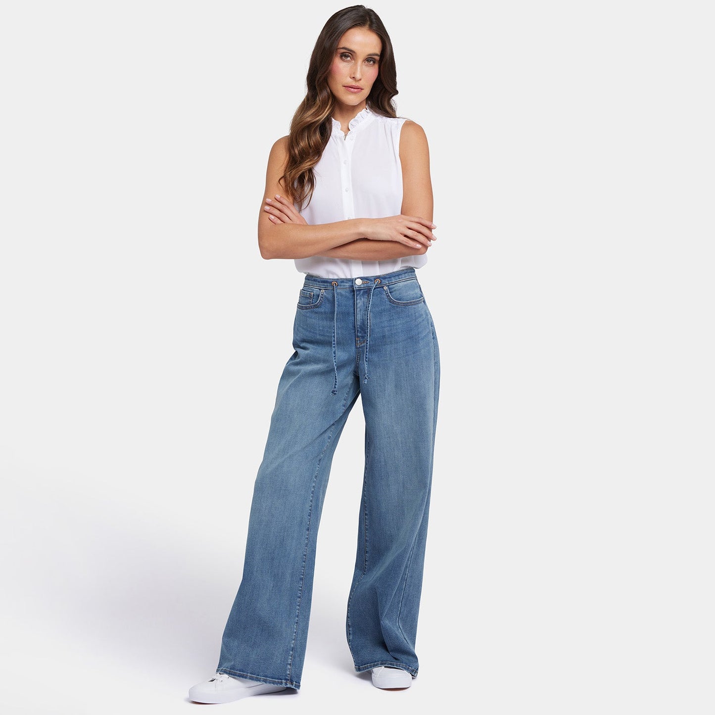 Cindi Relaxed Wide Leg - Majorca Bay