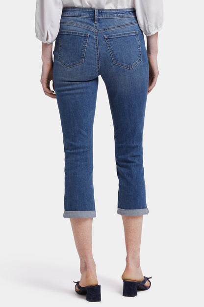 Chloe Skinny Capri Jeans - Costa Brava