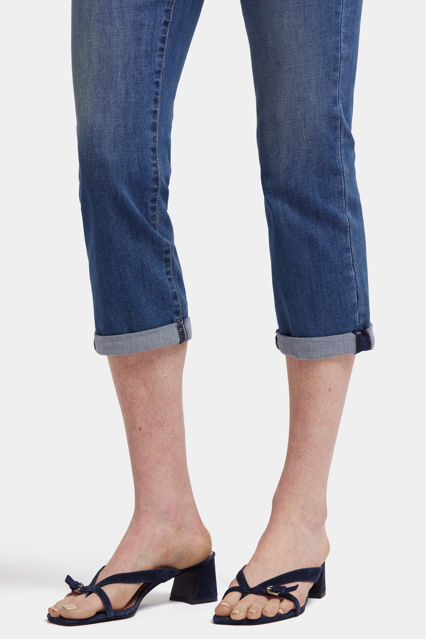 Chloe Skinny Capri Jeans - Costa Brava