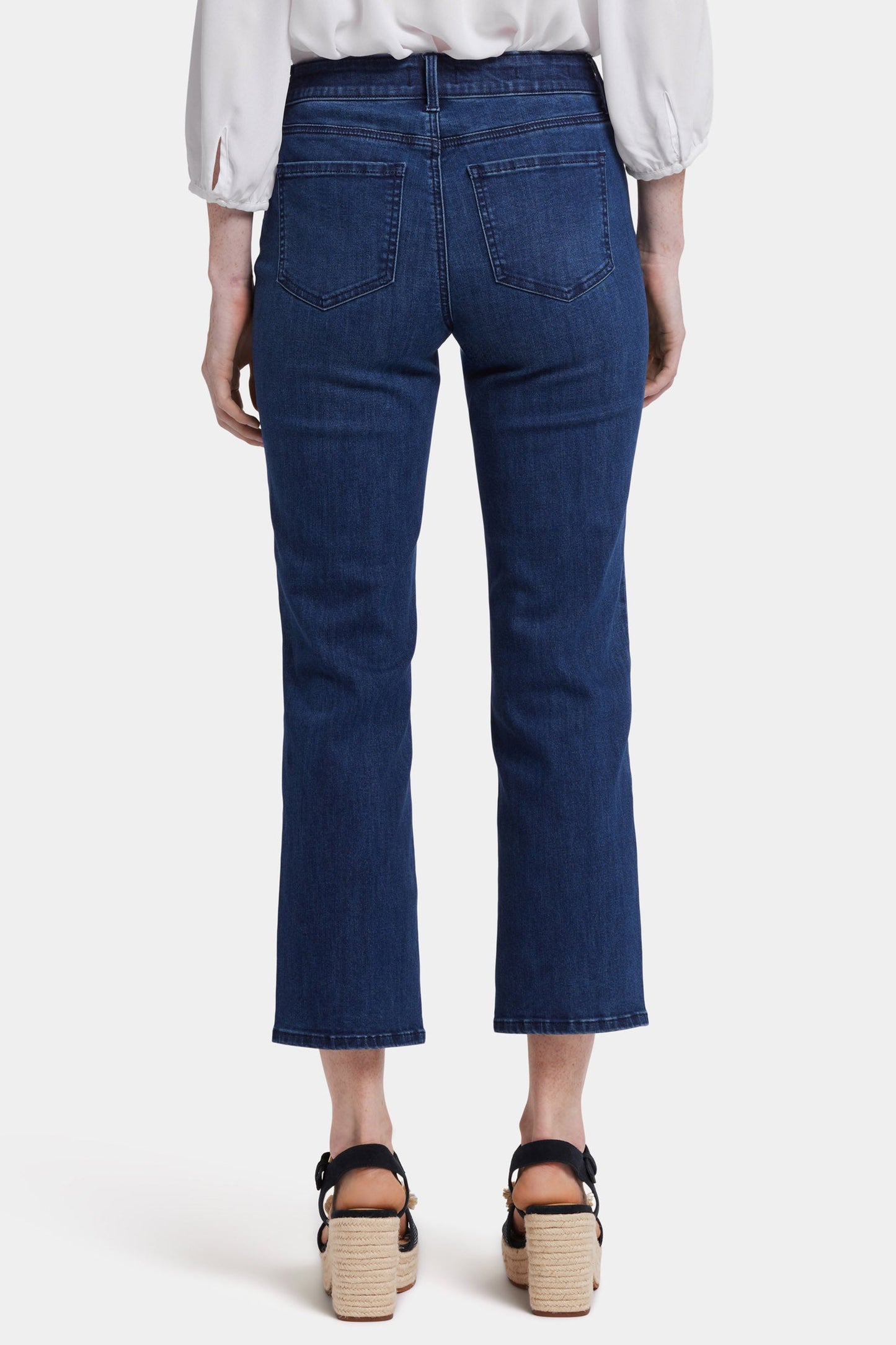 Marilyn Straight Ankle Jeans - Ibiza Blues
