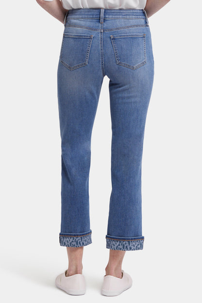 Marilyn Straight Ankle Jeans - Barcelona Breeze