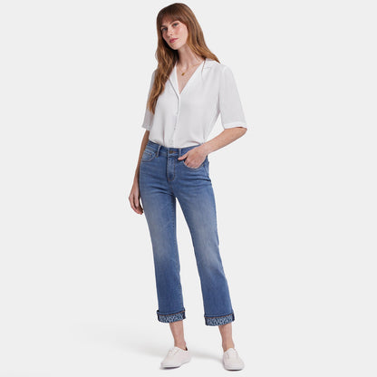 Marilyn Straight Ankle Jeans - Barcelona Breeze
