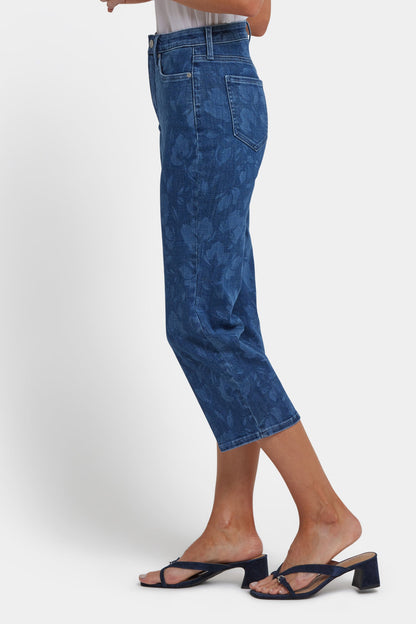 Joni Relaxed Capri Jeans - Indigo Bella