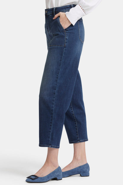 Relaxed Utility Ankle Jeans - Wellspring