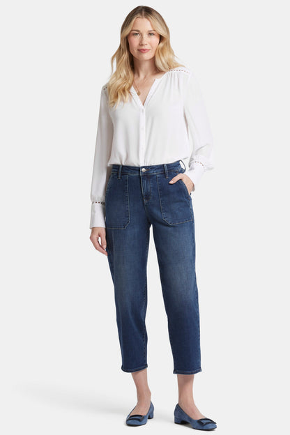 Relaxed Utility Ankle Jeans - Wellspring